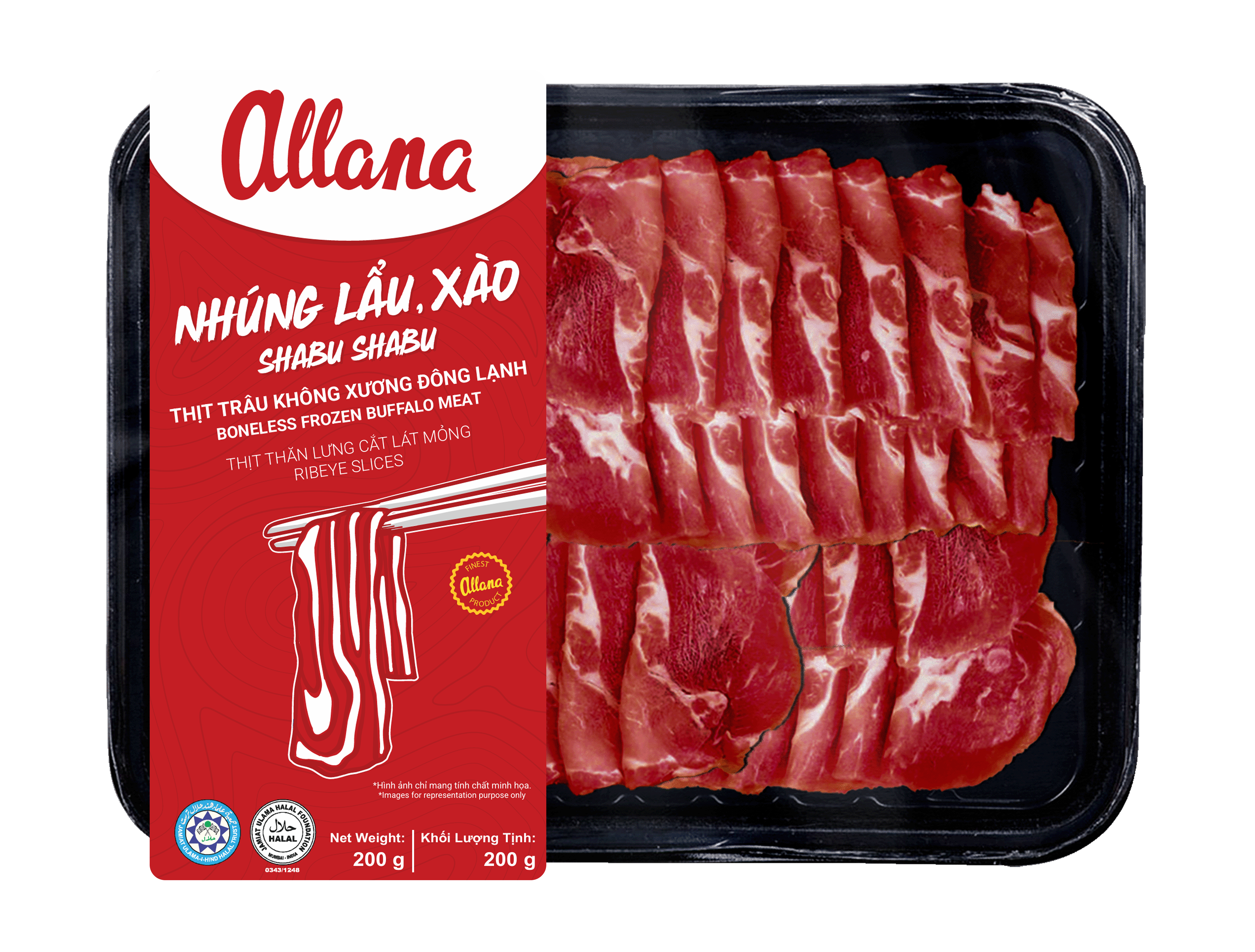 切片水牛里脊肉